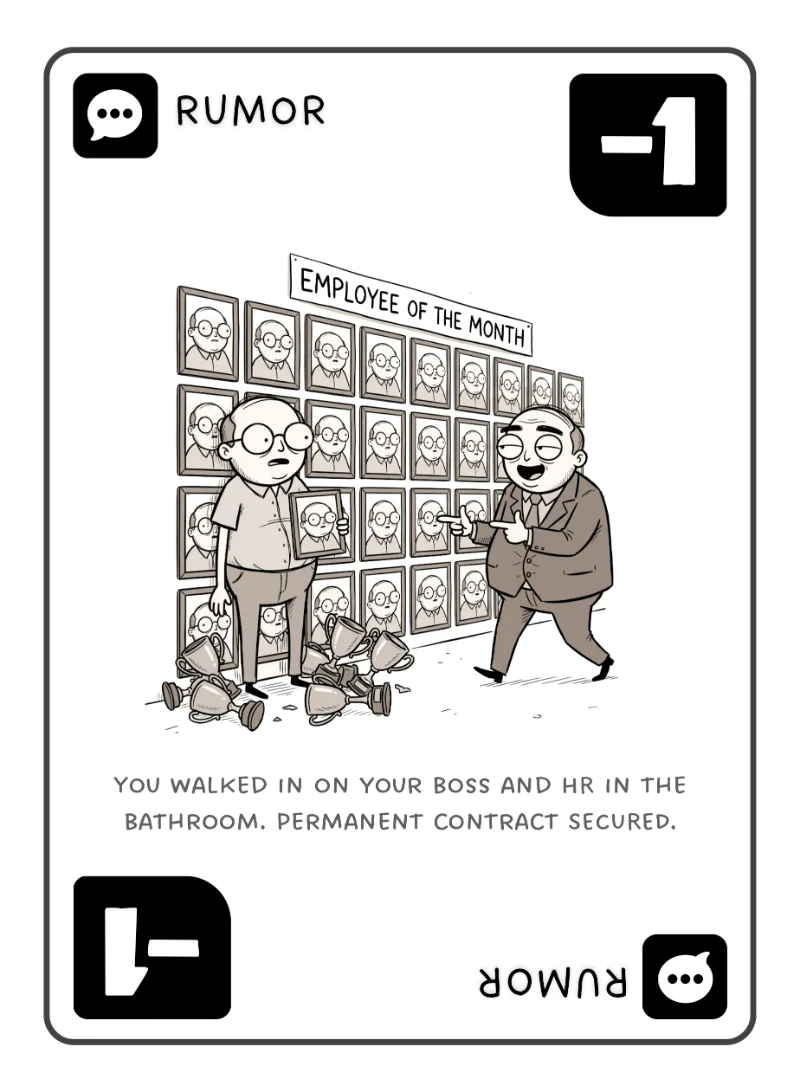 Rumor card